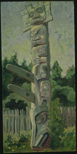 'Skidegate' / Emily Carr / Vancouver Art Gallery / 42.3.46