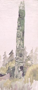 'Weeping Woman Tanu' / Emily Carr / B.C. Archives / PDP02313