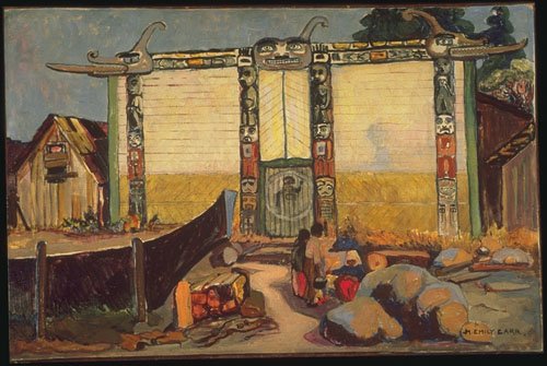 'Kwakiutl House' / Emily Carr / Vancouver Art Gallery / 42.3.33