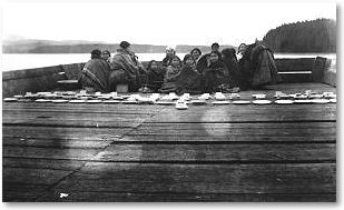 'Woman's Potlatch at Alert Bay' / RBCM / PN1074